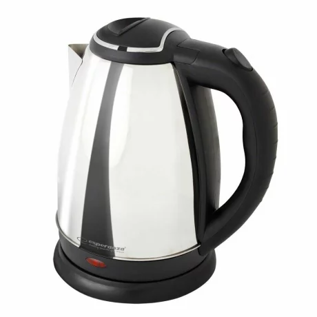 Fierbator electric Esperanza Tugela, EKK104S, 2200W, 1.8l, Argintiu