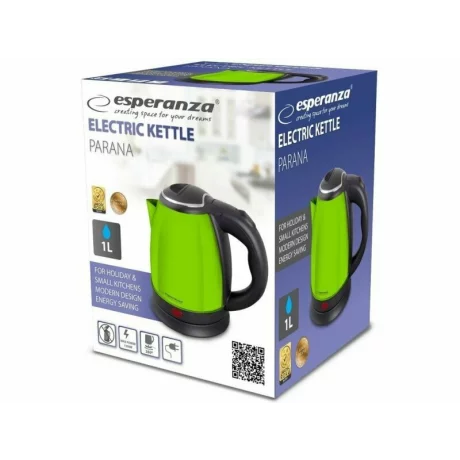 Fierbator electric Esperanza Victoria, EKK113G, 1800W, 1,8l, Verde