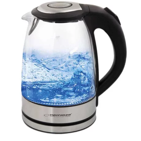 Fierbator electric Esperanza Yosemite, EKK012, 2200W, 1.7l, Negru