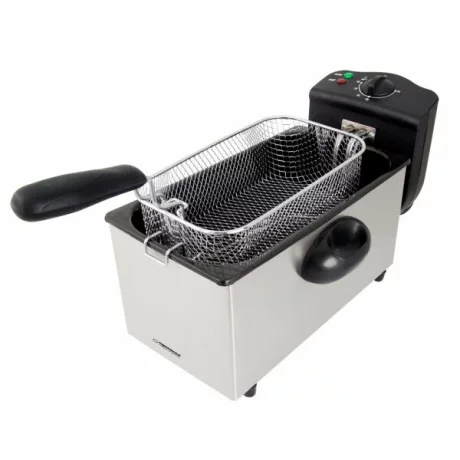 Friteuza Esperanza Falafel, EKG010, 3l, 2000W, Inox