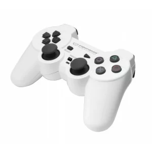 Gamepad Esperanza Corsair, EGG106W, PC/PS2/ PS3, Alb