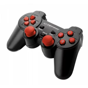 Gamepad Esperanza Warrior, EGG102R cu vibratii,Usb, PC, Rosu