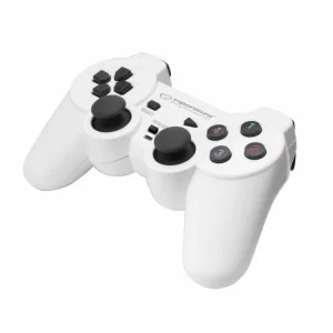 Gamepad Esperanza Warrior, EGG102W cu vibratii, Usb, PC, Alb