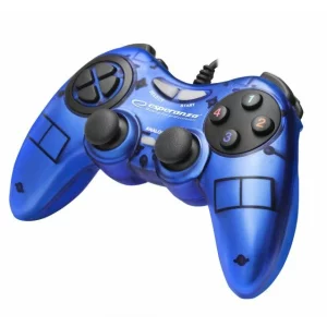 Gamepad Esperanza Warrior, EGG105B cu vibratii, Usb, PC, Albastru