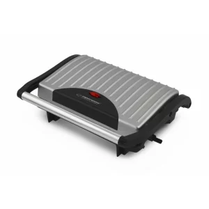Gratar electric Esperanza Pizzaiola, EKG005, 750W, Negru-Gri