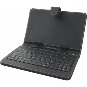 Husa tableta cu tastatura Esperanza Madera, EK123, 7&quot;, Negru