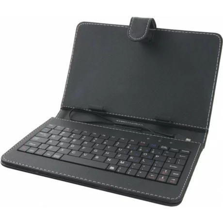 Husa tableta cu tastatura Esperanza Madera, EK123, 7&quot;, Negru