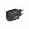 Incarcator de retea Esperanza, EZC105K, 20W Usb-C PD 20W / Usb-A QC 3.0, Negru