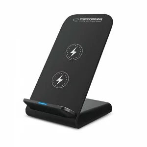 Incarcator wireless telefon Esperanza Photon, EZC101, 15W, Usb-C, Negru
