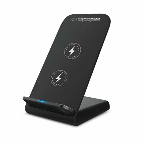 Incarcator wireless telefon Esperanza Photon, EZC101, 15W, Usb-C, Negru