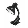 Lampa de birou cu clips E27 Esperanza Procyon, ELD106K, cu brat flexibil, 3W, Negru