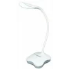 Lampa de birou LED Esperanza Mimosa, ELD105W, cu brat flexibil, 3W, Alb