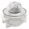 Mini cuptor convectie Esperanza Quasar, EKO003, halogen, 1400 W, 12l, Alb