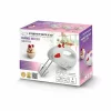 Mixer de mana Esperanza Muffin, EKM007R, 150W, Alb/Rosu