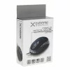 Mouse optic cu fir Esperanza Camille, XM102K, 3 butoane, Usb, 1000dpi, Negru/Transparent