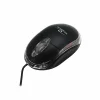 Mouse optic cu fir Esperanza Raptor, TM102K, 3 butoane, Usb, 1000dpi, Negru/Transparent