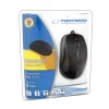 Mouse optic cu fir Esperanza Sirius, EM102K, 3 butoane, Usb, 1000dpi, Negru