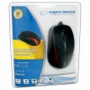 Mouse optic cu fir Esperanza Sirius, EM102R, 3 butoane, Usb, 1000dpi, Negru/Rosu