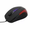 Mouse optic cu fir Esperanza Sirius, EM102R, 3 butoane, Usb, 1000dpi, Negru/Rosu