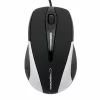 Mouse optic cu fir Esperanza Sirius, EM102S, 3 butoane, Usb, 1000dpi, Negru/Argintiu