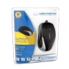 Mouse optic cu fir Esperanza Sirius, EM102S, 3 butoane, Usb, 1000dpi, Negru/Argintiu