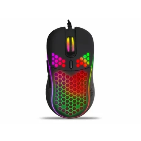 Mouse Optic Gaming Esperanza Anteros, EGM305, iluminare RGB, 2400dpi, 1.2m, Usb-C, RGB