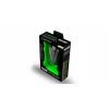 Mouse Optic Gaming Esperanza Galaxy, EGM212, 2400dpi, 1.2m, Usb-C, Negru/Verde