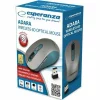 Mouse optic wireless Esperanza Adara, EM131B, 6 butoane, Usb, 1600dpi, Gri/Albstru
