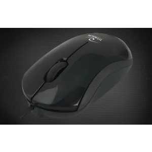 Mouse optic wireless Esperanza Dorado, TM125K,  3 butoane, 2.4GHz, Usb-C, 1000dpi, Negru
