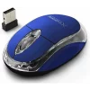 Mouse optic wireless Esperanza Harrier, XM105B,  3 butoane, 2.4GHz, Usb, 1000dpi, Albastru/Transparent