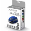 Mouse optic wireless Esperanza Harrier, XM105B,  3 butoane, 2.4GHz, Usb, 1000dpi, Albastru/Transparent