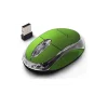 Mouse optic wireless Esperanza Harrier, XM105G,  3 butoane, 2.4GHz, Usb, 1000dpi, Verde/Transparent