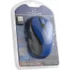 Mouse optic wireless Esperanza Rainbow, TM114B, 3 butoane, 2.4GHz, Usb, 1000dpi, Negru/Albastru