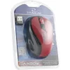 Mouse optic wireless Esperanza Rainbow, TM114R, 3 butoane, 2.4GHz, Usb, 1000dpi, Negru/Rosu