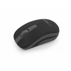 Mouse optic wireless Esperanza Uranus, EM116EK, 4 butoane, 2.4GHz, Usb, 1600dpi, Negru/Gri