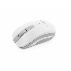 Mouse optic wireless Esperanza Uranus, EM116EW,  4 butoane, 2.4GHz, Usb, 1600dpi, Negru/Alb