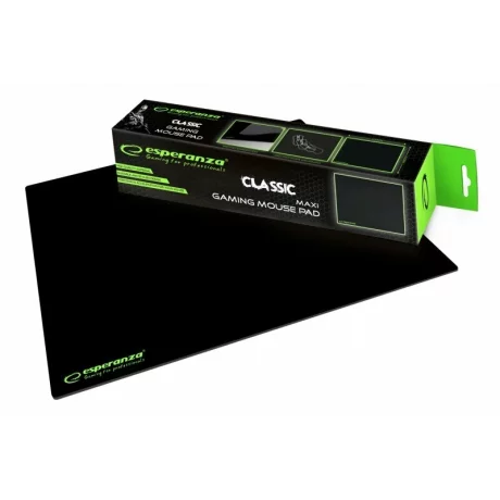 Mousepad gaming Classic Esperanza, EGP103K maxi, Negru