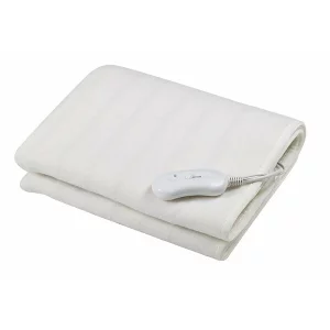 Patura electrica Esperanza Satin, EHB002, 60W, 150x80cm, Alb