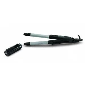 Placa de indreptat parul si ondulator Esperanza Glamour, EBP005, 45W, Negru