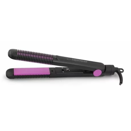 Placa de indreptat parul si ondulator, Esperanza Sleek, 35W, Negru