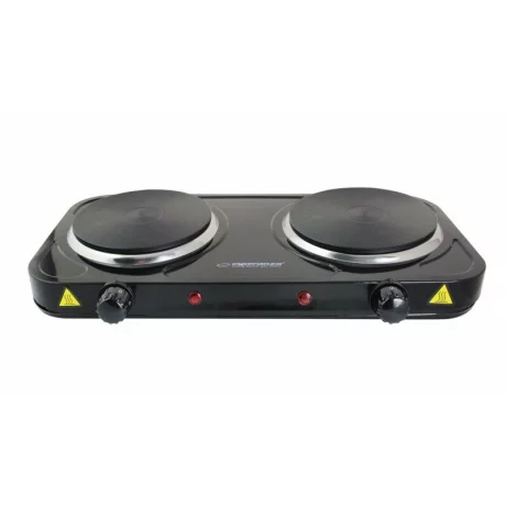 Plita electrica Esperanza Cotopaxi, EKH010K, 2000W, 2x15.5cm,Negru
