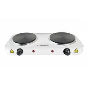 Plita electrica Esperanza Cotopaxi, EKH010W, 2000W, 2x15.5cm, Alb