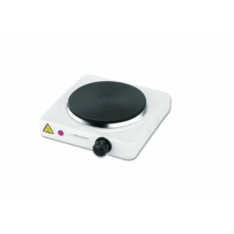 Plita electrica Esperanza Helens, EKH003W, 1000W, 15.5 cm, Alb