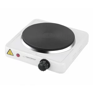 Plita electrica Esperanza Pinatubo, EKH002W, 1500W, 18.5 cm, Alb