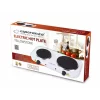 Plita electrica Esperanza Yellowstone, EKH007W, 2500W, 1x 18.8cm + 1x15.5cm, Alb
