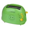 Prajitor de paine Esperanza Smiley, EKT003, 2 imagini toast, 750W, 3 in 1, Verde
