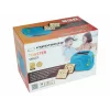Prajitor de paine Esperanza Smiley, EKT003B, 2 imagini toast, 750W, 3 in 1, Albastru