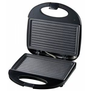 Prajitor de paine tip Sandwich Make Esperanza Tortilla, EKT009, 1000W, Negru