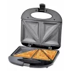 Prajitor de paine tip Sandwich maker Esperanza Asiago, EKT011, 1000W, Negru/Gri