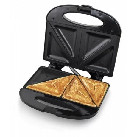 Prajitor de paine tip Sandwich maker Esperanza Casserole, TKT002K, 700W, Negru